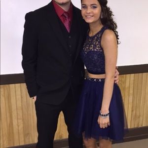 Blue homecoming / semi dress